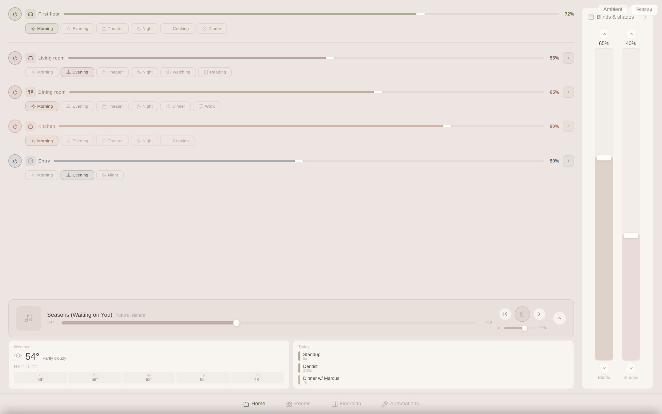 Smart Home Dashboard